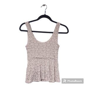 UO Women's Cream Lace Tank Size Medium